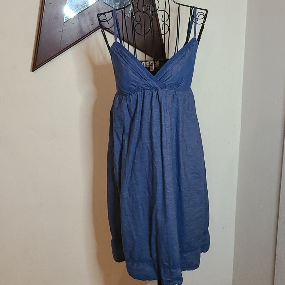 Demin dress size medium l.e.i.